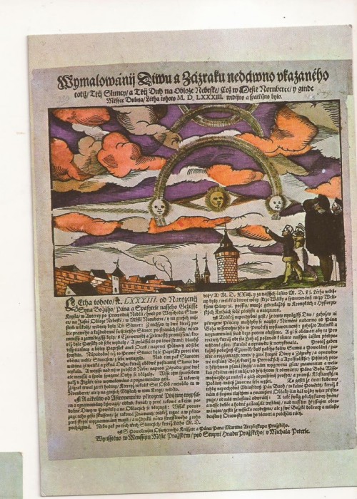 FA73-Carte Postala-Cehia-Praga, Miracle observed in the Sky, necirculata