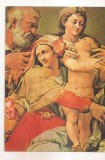 RF182 - Carte Postala - Arta - Sfanta Familie cu Sfanta Ecaterina. Pellegrino Tibaldi , necirculata 1973
