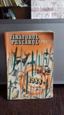 ALMANAHUL VANATORUL SI PESCARUL SPORTIV 1988 foto