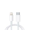 Cablu de date Premium Type-C / Lighting, compatibil cu dispozitivele Iphone si Macbook-uri, Fast Charging, 1m, 2A, Viteza 10 Gbps, Alb