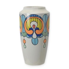 Vaza Art Deco din portelan pictat PM-8