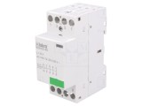 Contactor ISKRA 4 poli 32A 24VAC/DC NO x4 cod 30.046.884