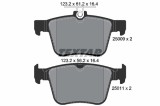 TEXTAR 2500901 Q+ set placute frana,frana disc