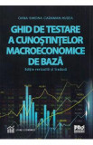 Ghid de testare a cunostintelor macroeconomice de baza - Oana Simona Caraman-Hudea