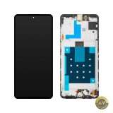 Display cu Touchscreen Samsung Galaxy M55 cu Rama Negru Service Pack GH81-25791A