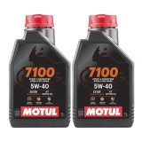 Pachet 2 litri ulei Motul 7100 5W40 , Protectie si performanta pentru motociclete