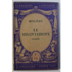 LE MISANTHROPE - comedie par MOLIERE , 1936