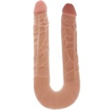Obțineți Dildo dublu realist de 40 cm, din piele.