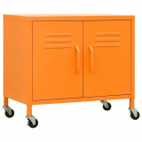 Dulap de depozitare, portocaliu, 60x35x56 cm, oțel