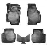 Set de 5 covorase cauciuc 3D stil tavita premium pentru Skoda Scala din 2018, Recambo