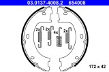 ATE 03.0137-4008.2 Set saboti frana, frana de mana