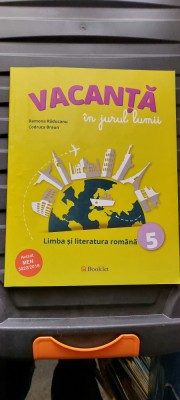 LIMBA SI LITERATURA ROMANA CLASA A V A VACANTA IN JURUL LUMII RADUCANU , BRAUN foto