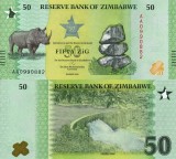 ZIMBABWE 50 ZiG 2026 UNC!!!