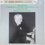 Vinil LP # "Japan Press" Beethoven* - Wilhelm Backhaus &ndash; Complete Piano Sonatas: Vol. 10 - No. 30 / No. 31 / No. 32 (NM)