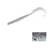 Cumpara ieftin Razor Grub Colmic 4.5&quot; 11.4cm Smoke Shad