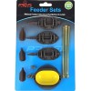 SET METHOD FEEDER PRO FL INLINE DURA FLAT XL 30-40-50G Pescuit Distanta Tija Interschimbabila