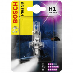 Bec Halogen H1 Bosch Plus 90, 12V, 55W