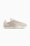 Converse sneakers din piele &icirc;ntoarsă Run Star Trainer culoarea bej, A13058C