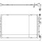 Radiator racire motor Audi A3 (8v1); Seat Leon (5f1), Leon Sc (5f5), Leon St (5f8); Skoda Octavia 3 (5e3); Vw Golf 7 (5g1, Be1)