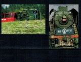Sao Tome 1997 - Locomotive, cai ferate, colita neuzate