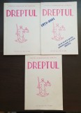 3 numere Revista DREPTUL, anul XII, Seria III-a, numerele 3, 5 și 6 per 2001