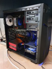 Sistem Gaming i7-7700 3.60Ghz,16GB DDR4,250GB SSD+1TB HDD,GTX1070 8GB foto