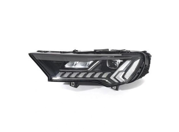 Far AUDI Q7 (4M), 10.2019-, partea stanga, ZKW, Tip=MATRIX; LED; electric; cu modul LED; cu motor; cu unitate control LED; LED; cu lumina dinamica pe