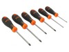 Set 6 Surubelnite BahcoFit: Phillips, Pozidriv, Plata - Scule de Mana BAHCO