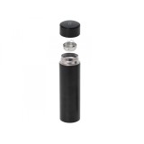 Termos smart 500 ml, afisaj temperatura LED, sita metal, negru