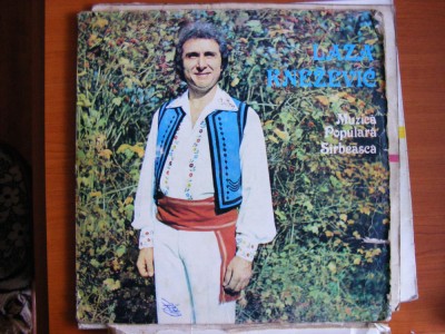 Disc Vinil Laza Kneźević* - Muzică Populară S&amp;icirc;rbească-Electrecord--EPE 01800 foto