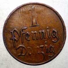 F.201 DANZIG 1 PFENNIG 1926