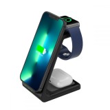 Cumpara ieftin Incarcator Tech-Protect A8 3 in 1 wireless Compatibil cu Apple