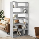 VidaXL Separator de cameră gri sonoma, 100x33x187,5 cm, lemn prelucrat