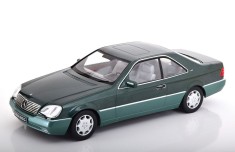 Macheta Mercedes C140 600 SEC - 1992 - KK-Scale scara 1:18 foto