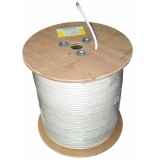 Cablu coaxial miez cupru ecran al tambur 305m, Cabletech