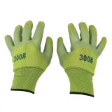 Set 12 buc manusi tricotate cu strat protector din latex / 4246_1