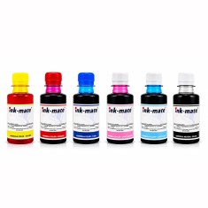 Cerneala pigment compatibila Epson Photo Printing, 100 ml, pentru hartie foto glossy si mata, diverse culori - Cyan