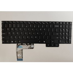 Tastatura Laptop, Lenovo, Legion 5 16IRX9 Type 83DG, 83EW, iluminata, neagra, layout US