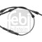 FEBI BILSTEIN 104918 senzor de avertizare,uzura placute de frana