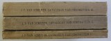 BESCHRIJVENDE CATALOGUS VAN GEGRAVEERDE PORTRETEN VAN NEDERLANDERS - J. F. VAN SOMEREN , VOLUMELE I - III , 1888 - 1891