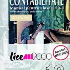 Contabilitate - Clasa 10 - Manual - Violeta Isai