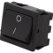 Comutator balansoar DPST ON-OFF 10A negru