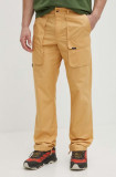 Cumpara ieftin Columbia pantaloni Landroamer Cargo barbati, culoarea galben, drept, 2076041