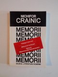 MEMORII de NICHIFOR CRAINIC ,