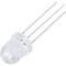 LED 7,8mm roșie/verde 30&deg; cu parte frontală convexă - Nr. term: 3