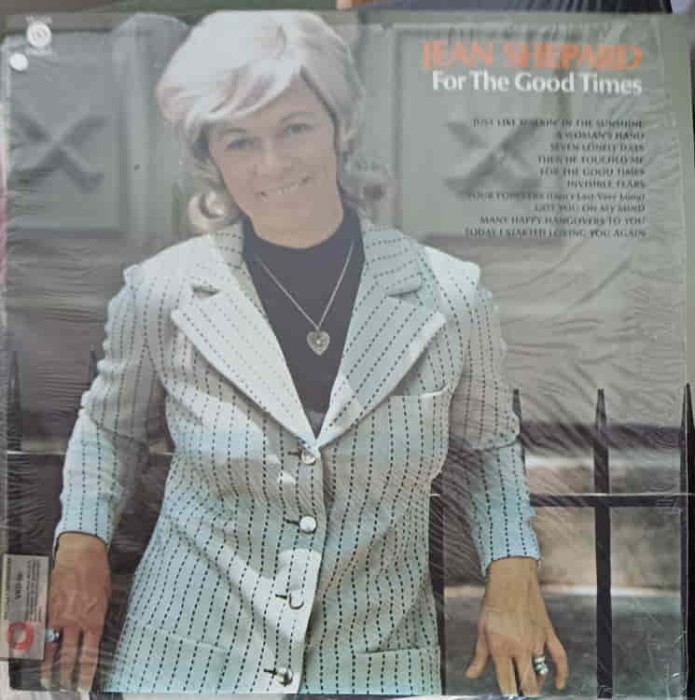 Disc vinil, LP. For The Good Times-JEAN SHEPARD-251986