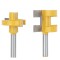 Set freze imbinare lemn, tija 8 mm, 2 elemente, Geko G01216