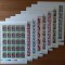 ✅RO 1992 LP 1289 &quot;JO vara Barcelona&quot;, coli intregi de 25 de marci ,MNH