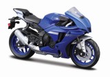 MAISTO MOTOCICLETA METALICA CU STAND EDITIE SPECIALA YAMAHA YZF R1 SCARA 1 LA 18
