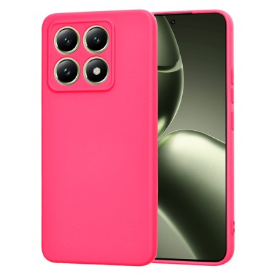 Husa silicon Xiaomi 14T Techsuit SoftFlex, fucsia foto